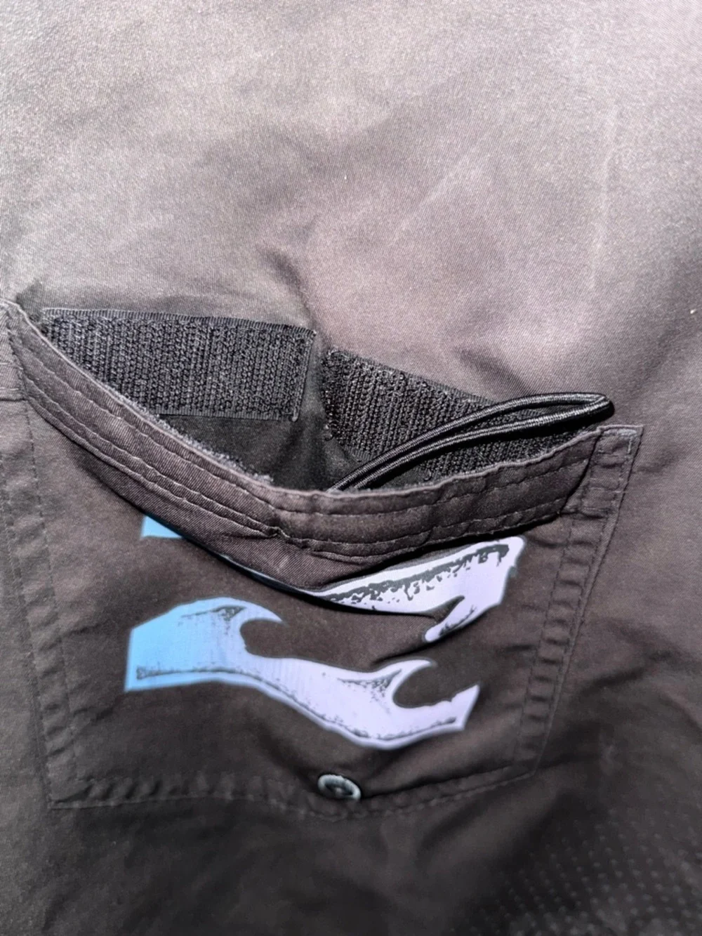 🍄Billabong Y2K Black Blue Board Shorts